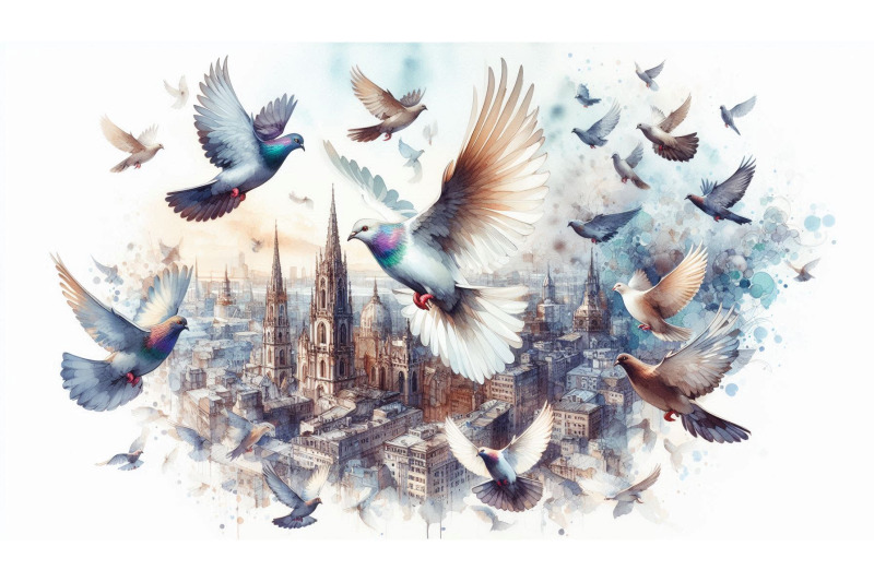 motion-doves-in-flight