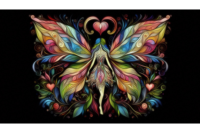 oil-painted-heart-fairy