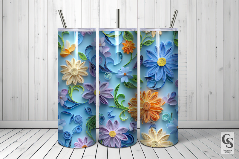 pastel-paper-quilling-flowers-digital-paper