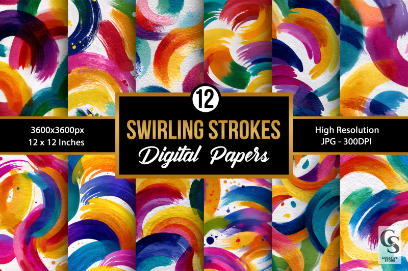 colorful-swirling-brushstrokes-digital-paper