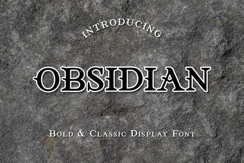 obsidian-bold-amp-classic-display-font