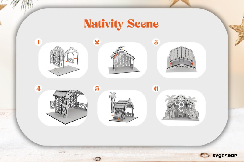 nativity-scene-candle-holder-laser-cut