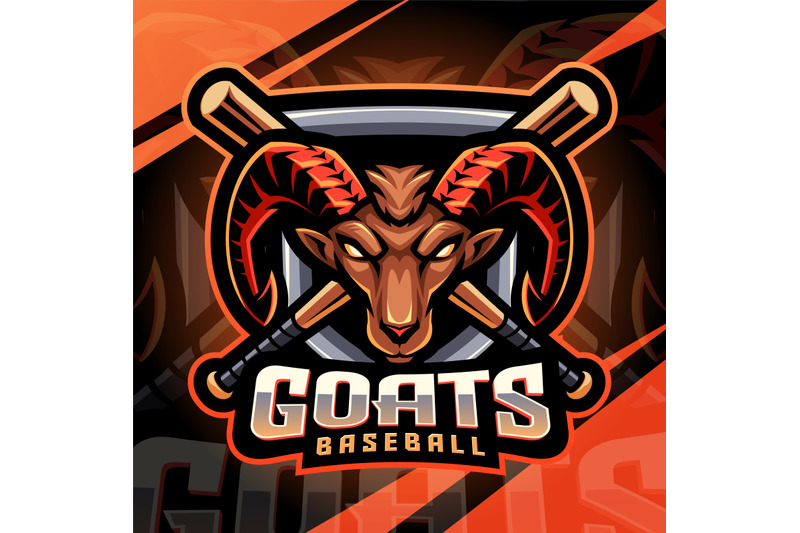 goats-baseball-esport-mascot-logo-design