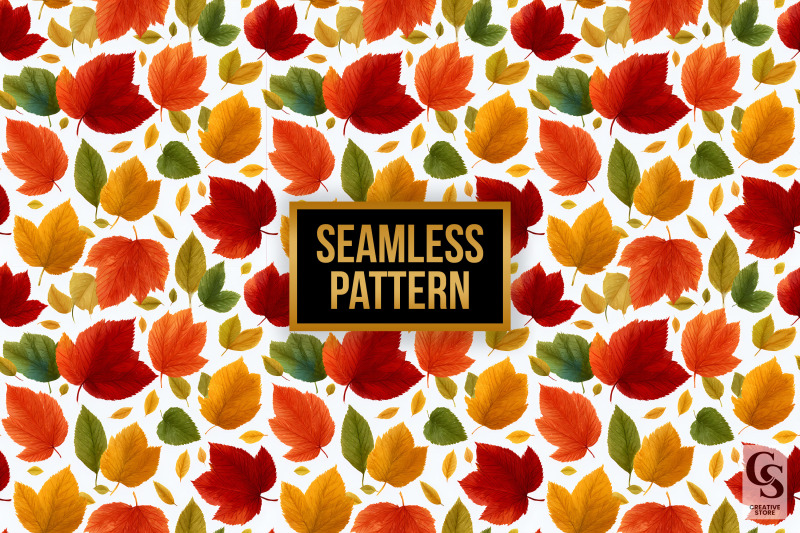 fall-colorful-leaves-seamless-patterns
