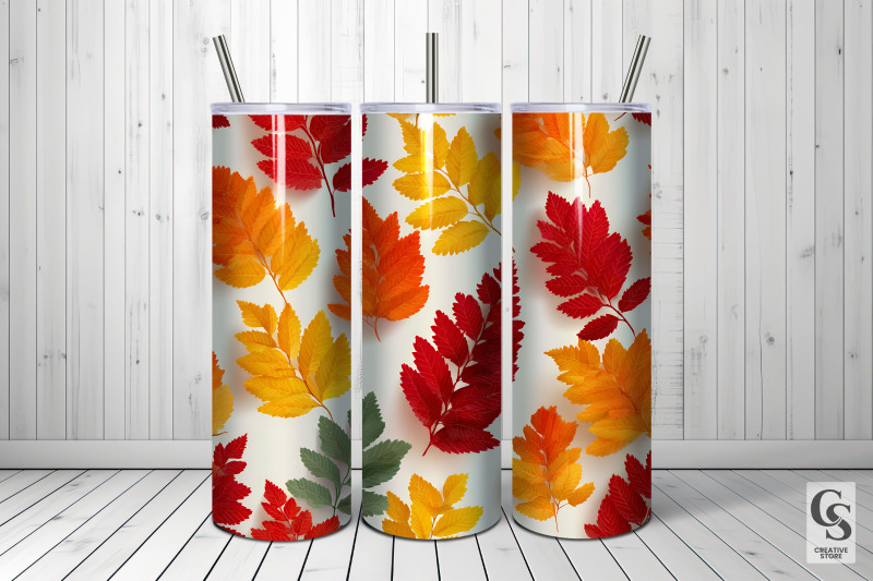 fall-colorful-leaves-seamless-patterns