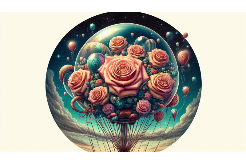 balloon-rose-surreal