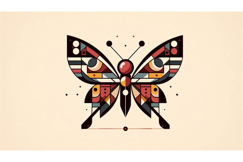 bauhaus-geometric-butterfly