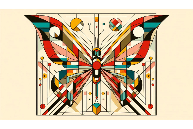 bauhaus-geometric-butterfly