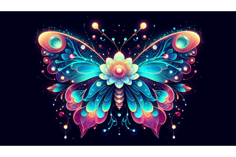 bioluminescent-glow-butterfly