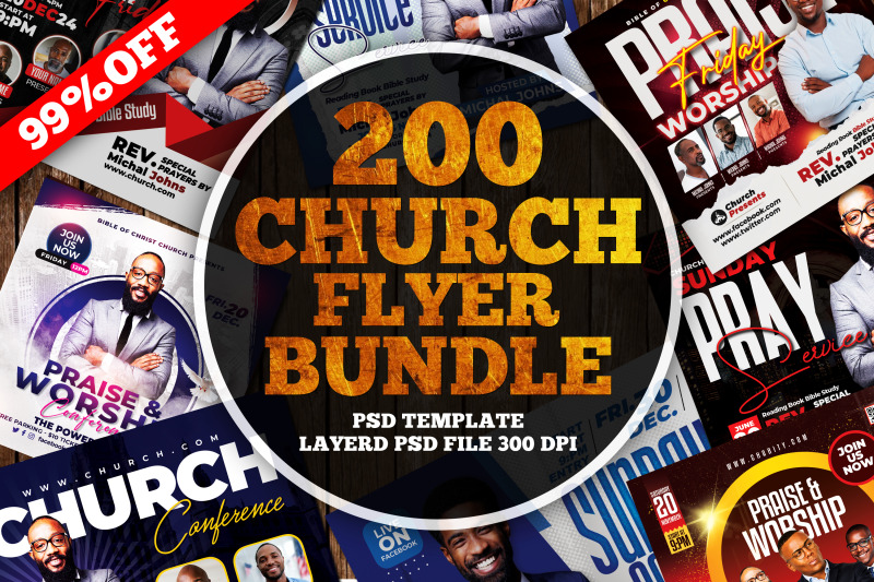 200-church-flyers-nbsp-bundle