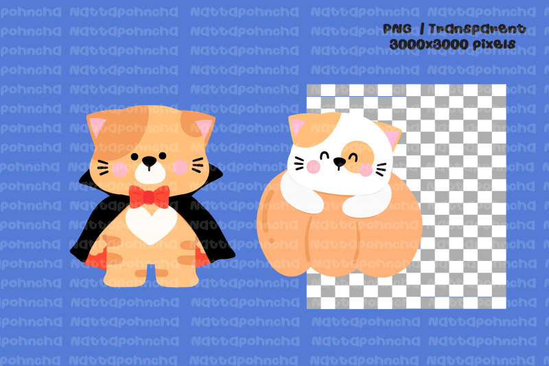 cute-halloween-cat-and-ghost-clipart