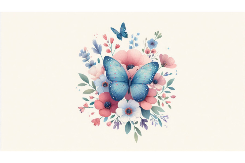 butterfly-bouquet-watercolor