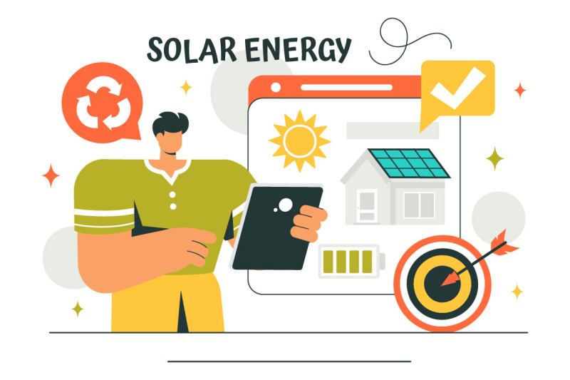 9-solar-energy-installation-illustration