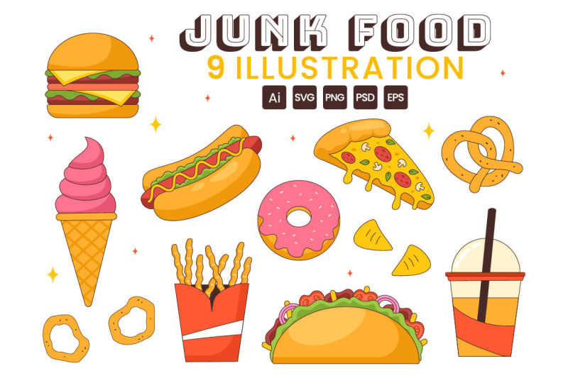 9-delicious-junk-food-illustration