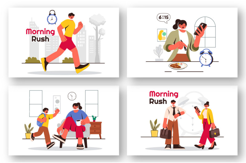 9-morning-rush-hour-illustration