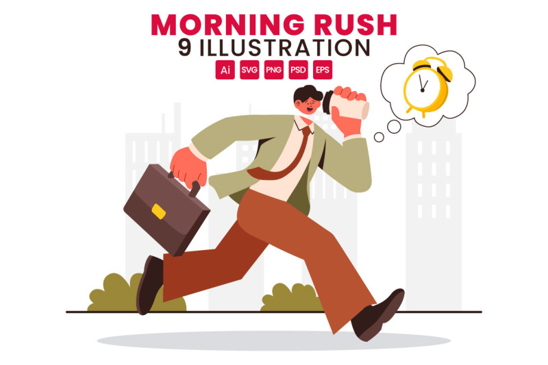 9-morning-rush-hour-illustration
