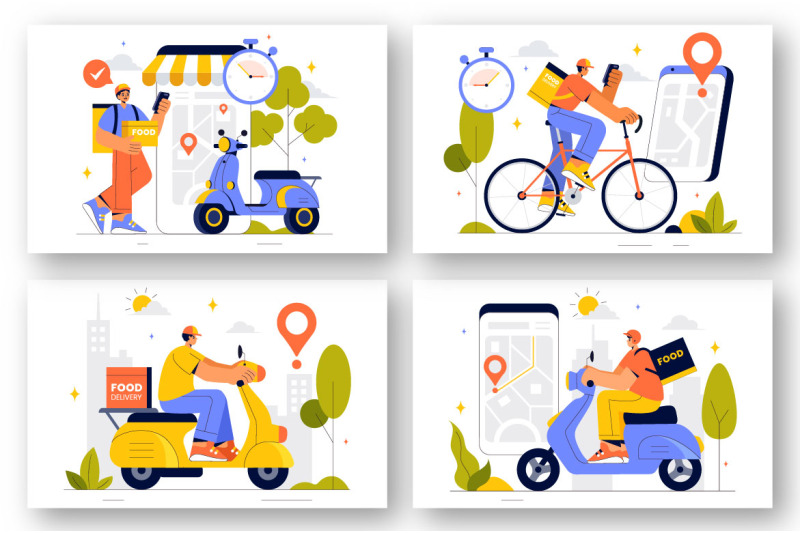 9-online-food-delivery-illustration