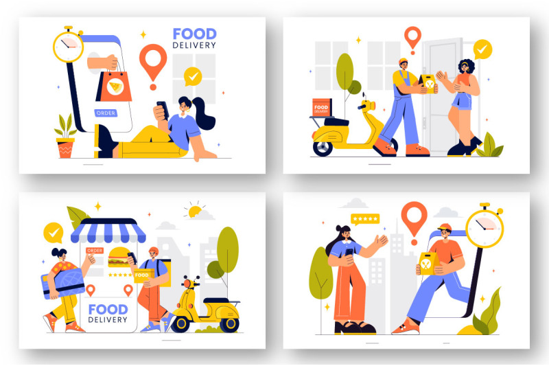 9-online-food-delivery-illustration