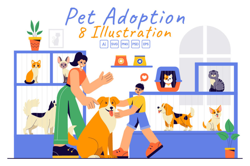 8-pet-adoption-center-illustration