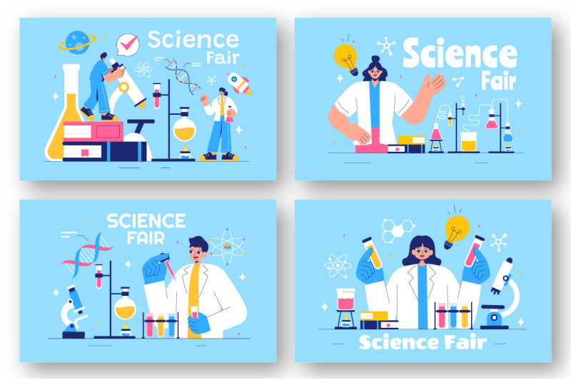 9-laboratory-science-fair-illustration