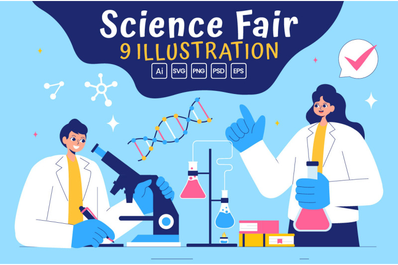 9-laboratory-science-fair-illustration