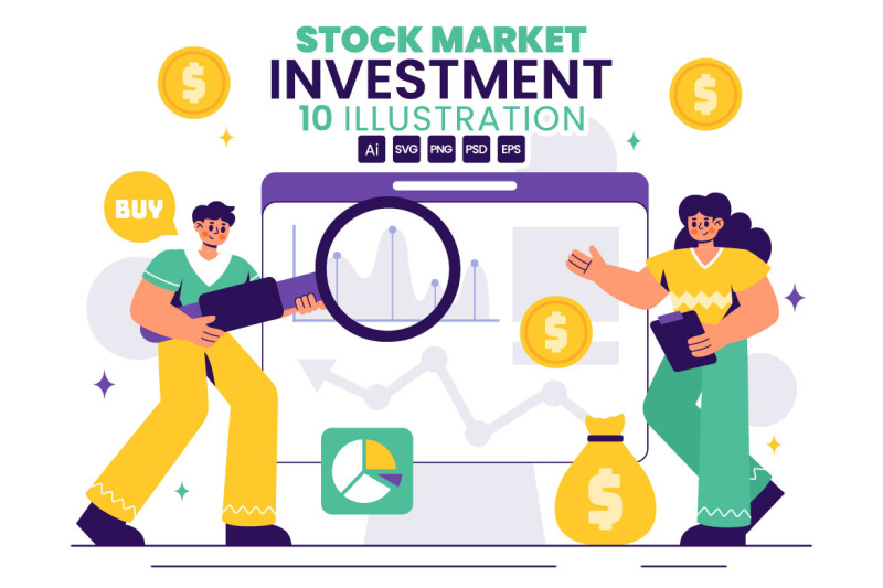 10-stock-market-investment-illustration