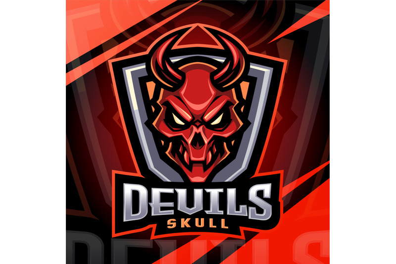 devils-skull-esport-mascot-logo-design