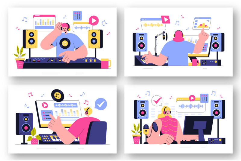 8-music-production-illustration