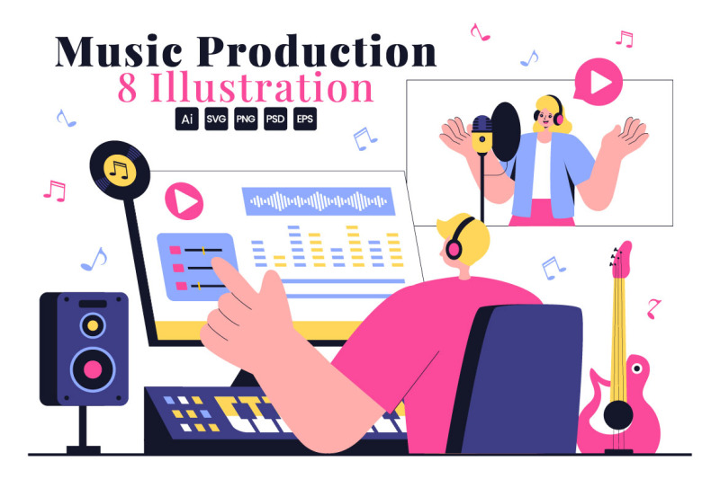 8-music-production-illustration