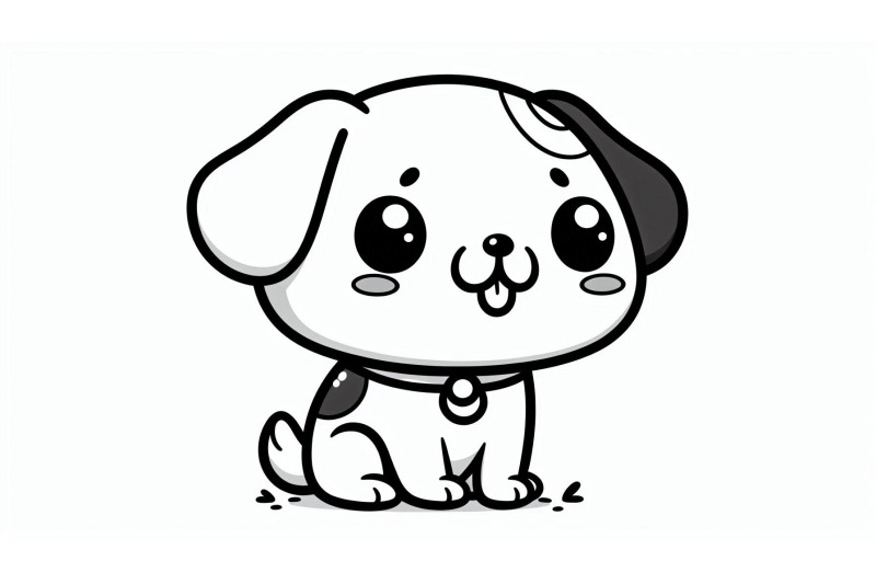 cartoon-dog-sitting