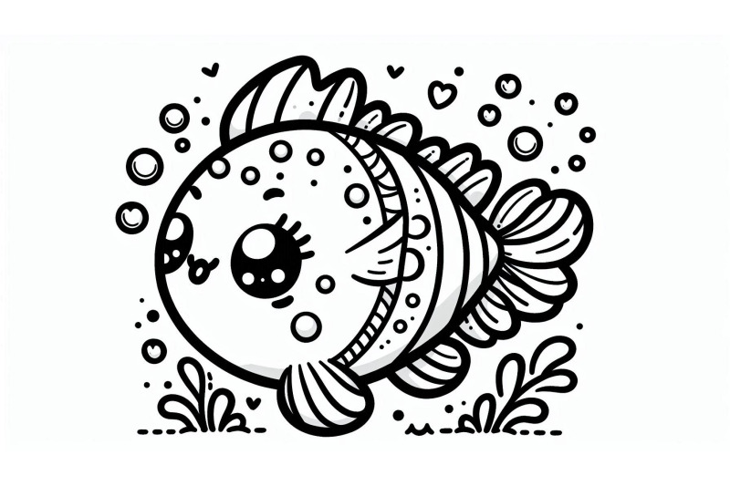 cartoon-fish-swimming
