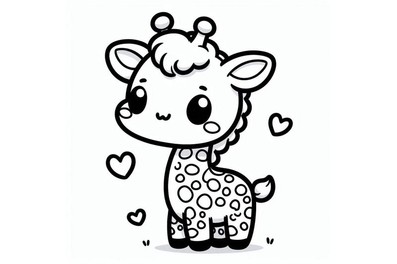 cartoon-giraffe-standing
