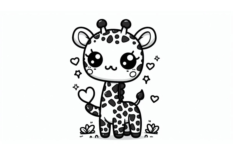 cartoon-giraffe-standing