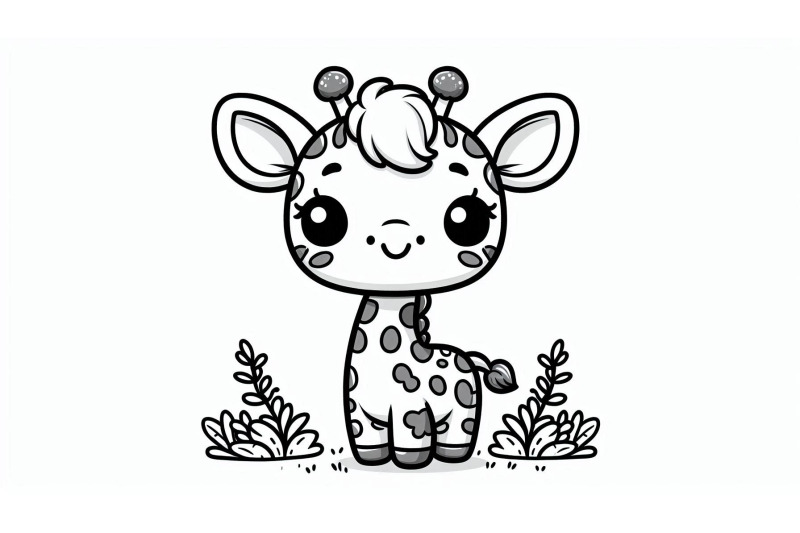 cartoon-giraffe-standing