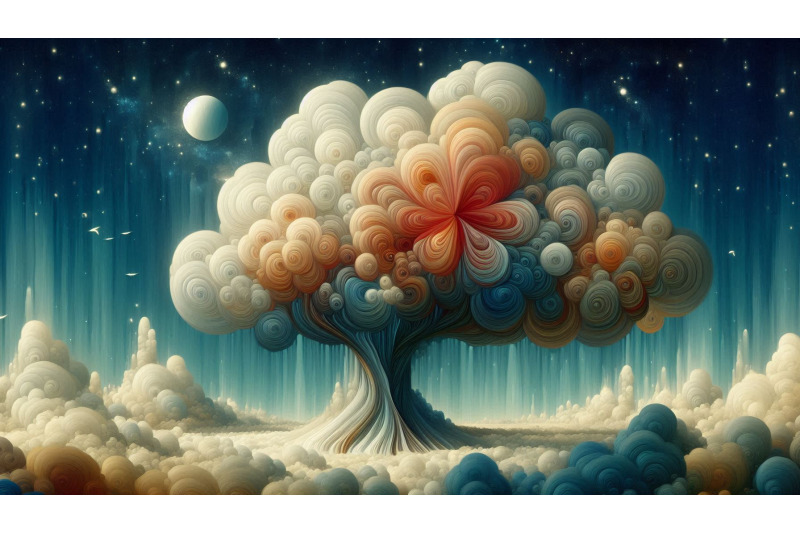 cloud-blossom-surreal
