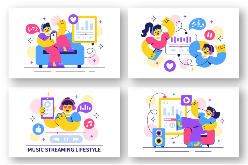 10-music-streaming-lifestyle-illustration