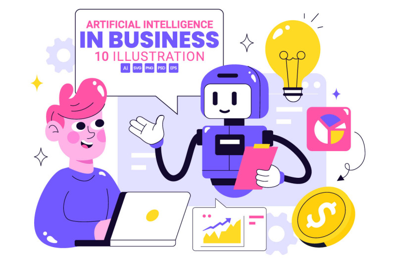 10-artificial-intelligence-in-business-illustration