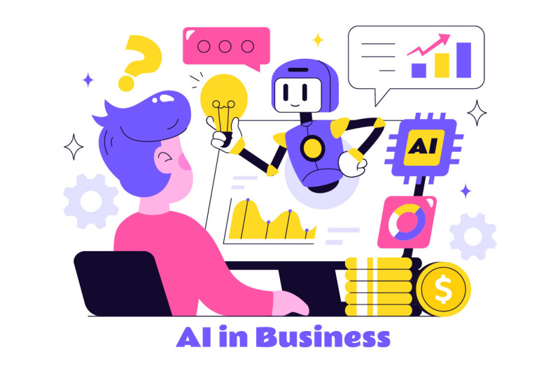 10-artificial-intelligence-in-business-illustration