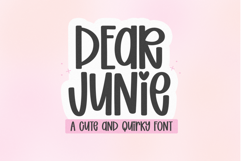 dear-junie-cute-and-quirky-font