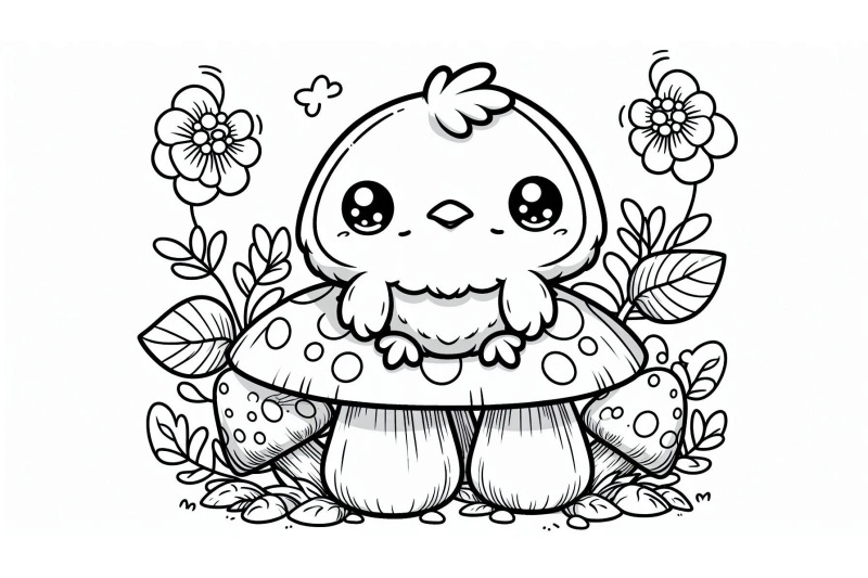 cartoon-baby-chick