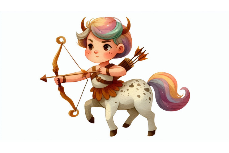cartoon-centaur-bow-vector