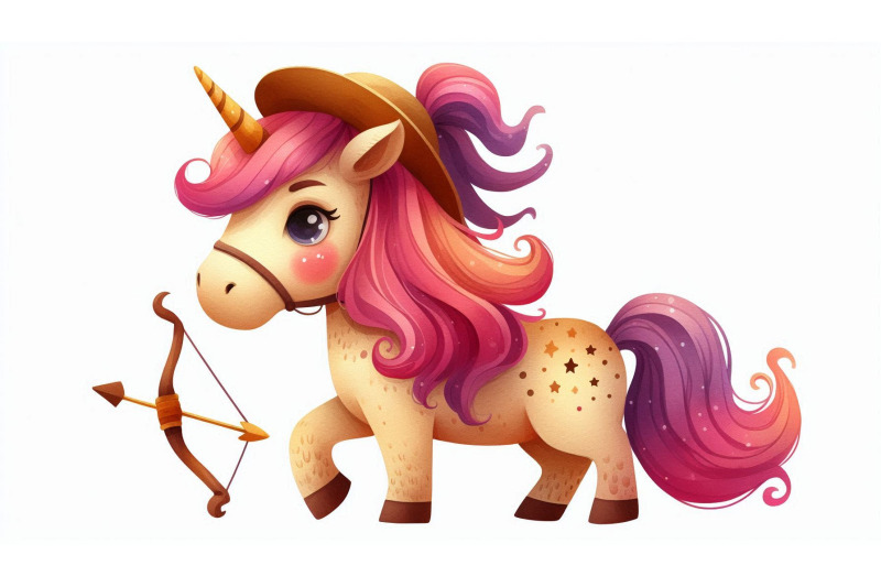 cartoon-centaur-bow-vector