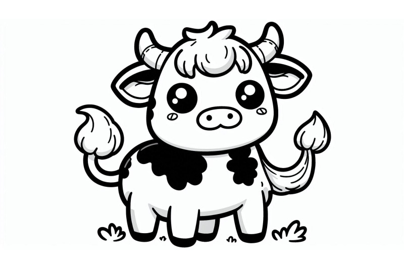 cartoon-cow-standing