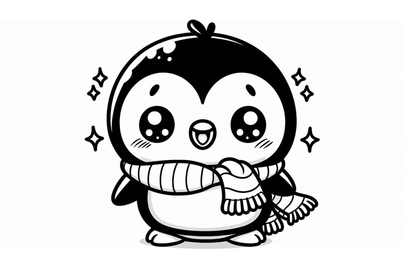 cartoon-penguin-smile