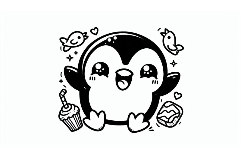 cartoon-penguin-smile