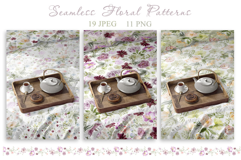 watercolor-floral-patterns-amp-frames-for-wedding-design