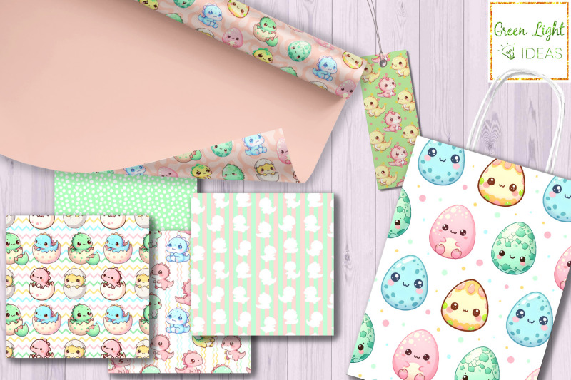 cute-baby-dinosaurs-digital-papers-kawaii-dino-scrapbook-papers