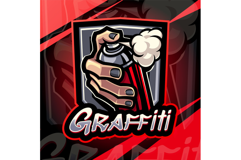 graffiti-esport-mascot-logo-design