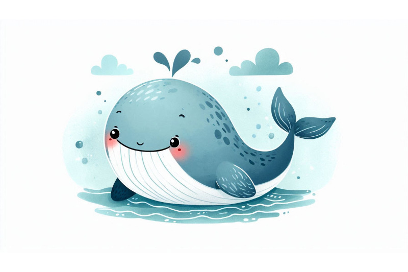 cartoon-whale-smiling-vector