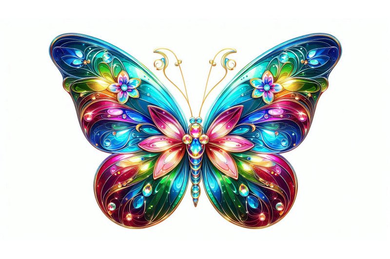 crystal-glass-butterfly